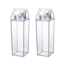 Garrafa Acrilica Multiuso 1 Litro Transparente Resistente Reutilizavel Leve