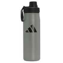 Garrafa Adidas Metálica Tampa Rosca 0,6 L Cinza Garrafa Adidas Metálica Tampa Rosca 0,6 L Cinza