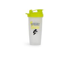 Garrafa agitadora de plástico Toynk SquatGoals 600ml sem BPA Garrafa agitadora de plástico Toynk SquatGoals 600ml sem BPA