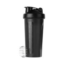 Garrafa Agitadora de Proteína 600ml (20oz) - À Prova de Vazamento e Portátil