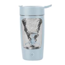 Garrafa agitadora elétrica Daasigwaa Tritan BPA Free 650mL azul