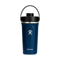 Garrafa agitadora Hydro Flask isolada 700mL Indigo
