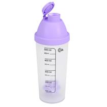 Garrafa Água Academia Squeeze Fit 500Ml Com Medidor