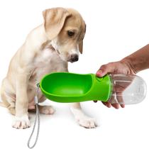 Garrafa Agua Bebedouro Pet Cachorro Gato Passeio Viagem Caminhada Saida Parque Lazer Ar Livre