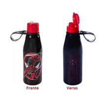 Garrafa Água Escolar Infantil Marvel Deadpool Wolverine Filme 530 ml Plástico Plasutil Squeeze Infantil Academia Garrafa Água Escolar Infantil Marvel Deadpool Wolverine Filme 530 ml Plástico Plasutil Squeeze Infantil Academia
