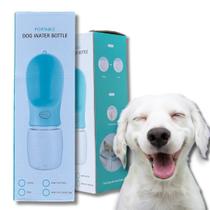 Garrafa Água Pet Bebedouro Portátil Cão Cachorro 350ml