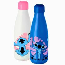 Garrafa Agua Plástico 600 ml Azul STITCH - PLASDURAN Garrafa Agua Plástico 600 ml Azul STITCH - PLASDURAN