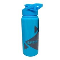 Garrafa Agua Squeeze 600ml Academia Alumínio Tampa Com Trava - Vip Gold Fit