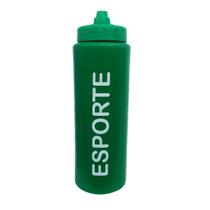 Garrafa Água Squeeze 800 ml Bico Automático Esporte Verde Garrafa Água Squeeze 800 ml Bico Automático Esporte Verde