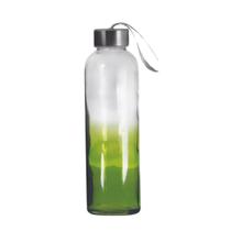 Garrafa Agua Squeeze C/ Alça Vidro 500 Ml Colorida