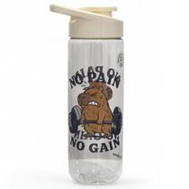 Garrafa Água Squeeze Capivara Treino No Pain 700ml Academia