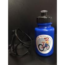 Garrafa Água Squeeze - Infantil 250 Ml - Bike Bicicleta