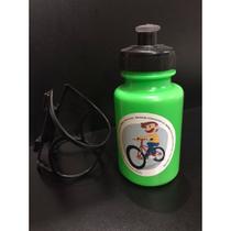 Garrafa Água Squeeze - Infantil 250 Ml - Bike Bicicleta - amr