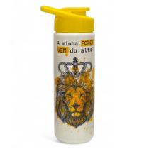Garrafa Água Squeeze Leão de Judá Fé 700ml Academia Escolar Garrafa Água Squeeze Leão de Judá Fé 700ml Academia Escolar