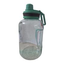 Garrafa Agua Squeezze 1,5L Colorida Plástico Alça Fitness