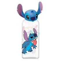 Garrafa Água Stitch 3D Portátil Infantil Antivamento 560Ml