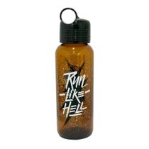 Garrafa Água Vidro Run Like Hell 500Ml Casambiente