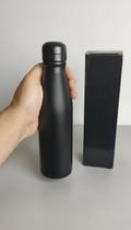 Garrafa Alumínio 600ml Térmica Preta