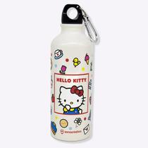 Garrafa Alumínio com Mosquetão Hello Kitty 500ml 10073073 - ZonaCriativa