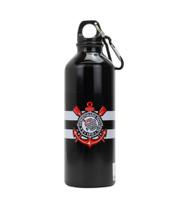 Garrafa Alumínio Com Prendedor 500ml - Corinthians - Mileno Garrafa Alumínio Com Prendedor 500ml - Corinthians - Mileno