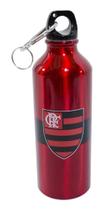 Garrafa Alumínio Com Prendedor 500ml - Flamengo