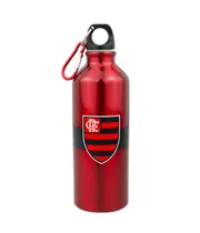 Garrafa Alumínio Com Prendedor 500ml time Flamengo
