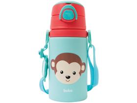 Garrafa Aluminio Infantil Garrafinha Com Canudo De Silicone Garrafa Aluminio Infantil Garrafinha Com Canudo De Silicone