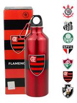 Garrafa Aluminio Squeeze São Paulo Fc Futebol Oficial 500ml
