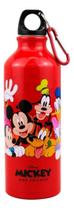 Garrafa Alumínio Vermelho Turma Disney Mickey Minnie 500 Ml