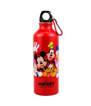 Garrafa Alumínio Vermelho Turma Disney Mickey Minnie 500 ml - Taimes