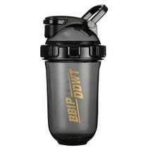 Garrafa BBIPDDWT 600ml Shaker com Bola Misturadora Preta Garrafa BBIPDDWT 600ml Shaker com Bola Misturadora Preta