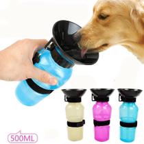 Garrafa Bebedouro Água Portátil Viagem Pet Cão Gato Cachorro AZUL Garrafa Bebedouro Água Portátil Viagem Pet Cão Gato Cachorro AZUL