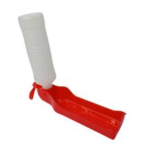 Garrafa Bebedouro Portátil para Pet 500ml Vermelho - Canequeiro Store