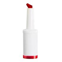 Garrafa Bico Dosador Tampa Molhos Suco Bartender 1l Vermelho Garrafa Bico Dosador Tampa Molhos Suco Bartender 1l Vermelho
