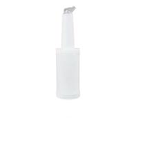 Garrafa Bico Dosador Tampa Molhos Sucos Drink Bartender 1l