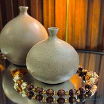Garrafa Bojuda M Amêndoa - Decoração Neutra e Aconchegante