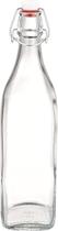 Garrafa Bormioli Rocco Swing Vidro Transparente C/ Tampa 1L