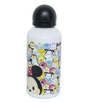 Garrafa Branca De Alumínio Mickey & Minnie Tsum Tsum 500ml - Disney