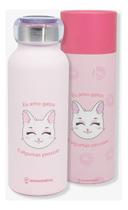 Garrafa Bubble Eu Amo Gatos E Algumas Pessoas 500ml Garrafa Bubble Eu Amo Gatos E Algumas Pessoas 500ml