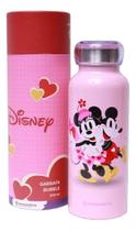 Garrafa Bubble Mickey E Minnie Namorados 500ml