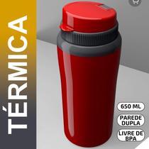 Garrafa café 650ml acampamento trabalho app em carros temp até 6h