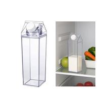 Garrafa Caixa de Leite de Acrílico 500ML