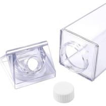Garrafa Caixa de Leite de Acrílico 500ML