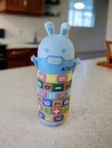 Garrafa calculadora azul