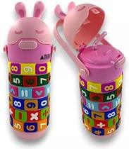 Garrafa calculadora rosa