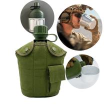 Garrafa Camuflada 1L Oxford Resistente Para Camping