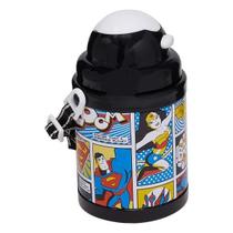 Garrafa Canudo Gibi Liga Da Justiça 380Ml - Tasco Inport