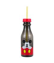 Garrafa Canudo Mickey 500ml Disney Garrafa Canudo Mickey 500ml Disney