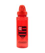 Garrafa Canudo Retrátil 700Ml - Flamengo