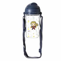 GARRAFA CAPITÃ MARVEL COM ALÇA 400ml MINISO